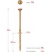 Саморез конструкционный ЗУБР 6,0 х200 (уп.100 шт.) КС-П [30041-60-200]