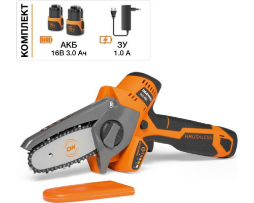 Пила цепная аккумуляторная DAEWOO DACS 416Li SET