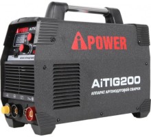 Аппарат аргонодуговой сварки A-iPOWER AiTIG200 инверторный [62200]