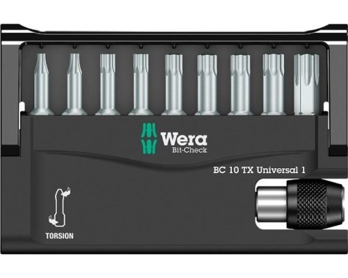 Набор насадок WERA Bit-Check 8167-9 WE-056164 [WE-056164]