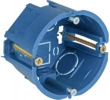 Установочная коробка IEK С3 d68х45 для полых стен (с саморез. и пласт. лапками) UKG10-068-045-000-P-UO