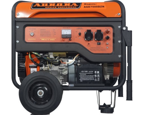 Генератор бензиновый AURORA AGE 7500 DZN с блоком АВР 10403