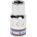 Головка шестигранная 6 мм с посадкой 1/4" KING TONY 233506M