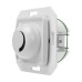 Светорегулятор поворотный Kranz KR-78-0224 DEA 300вт с/у мех. бел