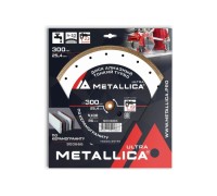 Алмазный диск для резки гранита METALLICA Ultra 300x25,4 мм, H=10 мм тонкий турбо 900666