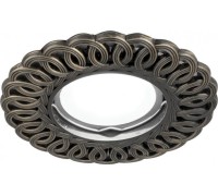 Потолочный светодиодный светильник GAUSS CA044 antique круг. бронза gu5.3