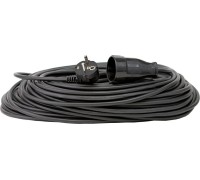 Удлинитель GLANZEN ES-40-003 силовой шнур штепс. гнездо пвс 2х1,5 40 м