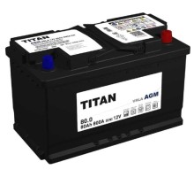 Аккумулятор Titan AGM 80.0 VRLA L4 800А [4610082702158]