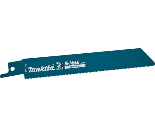 Полотна для сабельных пил MAKITA D-51633 по металлу basic 150x0,9x18tpi, 2 шт.