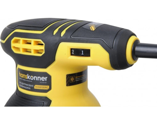 Виброшлифмашина эксцентриковая сетевая HANSKONNER HOS8135RC