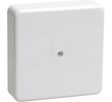 Распаячная коробка IEK KM41219 оп 100х100х29 ip20 (6 клем. 6кв.мм) бел. UKO10-100-100-029-K01