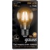 Лампа светодиодная GAUSS A60 filament а60 8w 740lm 2700к е27 led [102802108]