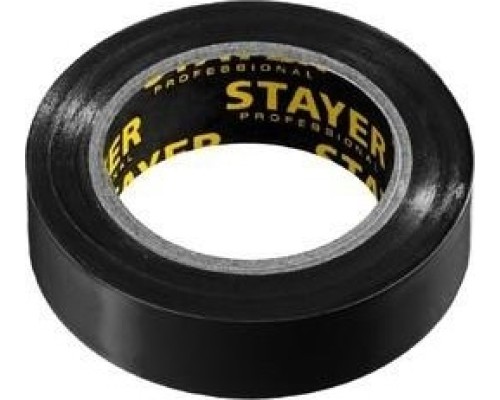 Изолента STAYER Protect-10 пвх, не поддерживает горение, 10м (0,13х15 мм), че [12291-D_z01]