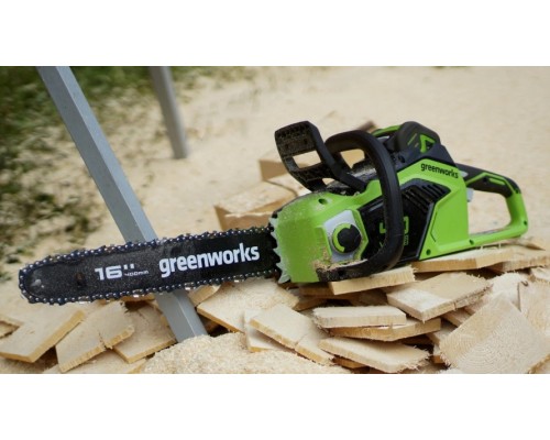 Пила цепная аккумуляторная GREENWORKS GD40CS18K4 бесщеточная (2005807UB) [2005807UB]
