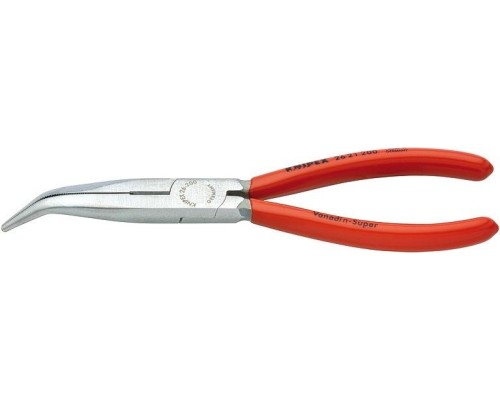 Длинногубцы KNIPEX 2621200 200 мм, с режущими кромками, модель 