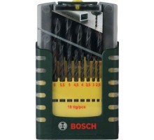 Набор сверл по металлу BOSCH HSS-R D1-10 19 шт 2607017151