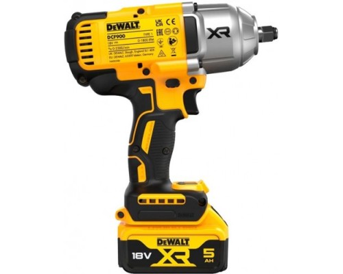 Гайковерт аккумуляторный DeWALT DCF 900 P2T ударный, бесщеточный [DCF900P2T-QW]