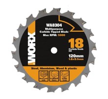 Пильный диск универсальный Worx WA8304 120х1,8х9,5 мм