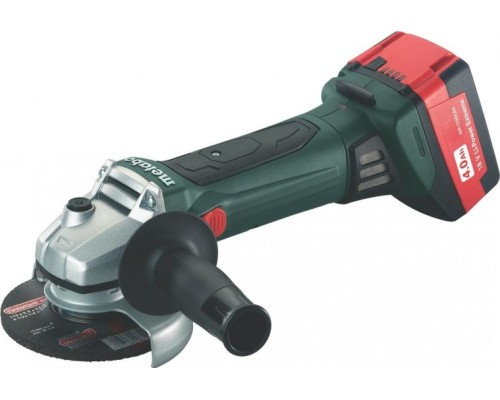 УШМ аккумуляторная METABO W 18 LTX 125 Quick 2х4.0Ач [602174610]