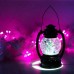Фонарь декоративный NEON-NIGHT с эффектом снегопада и подсветкой Снеговики, белый [501-061]