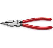 Плоскогубцы KNIPEX KN-0821185 комбинированные остроконечные с удлиненными губкам