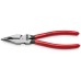 Плоскогубцы KNIPEX KN-0821185 комбинированные остроконечные с удлиненными губкам