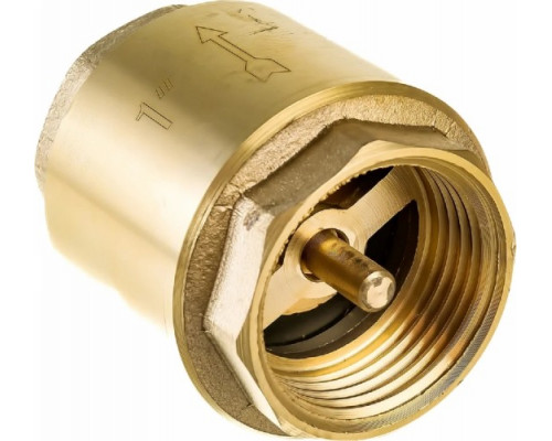 Обратный клапан UNIPUMP 1" латунь с толкателем из латуни 97663