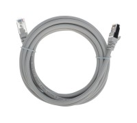 Патч-корд REXANT 02-0210-3 F/UTP, CAT 6, RJ45-RJ45, 26AWG, LSZH, серый 3м