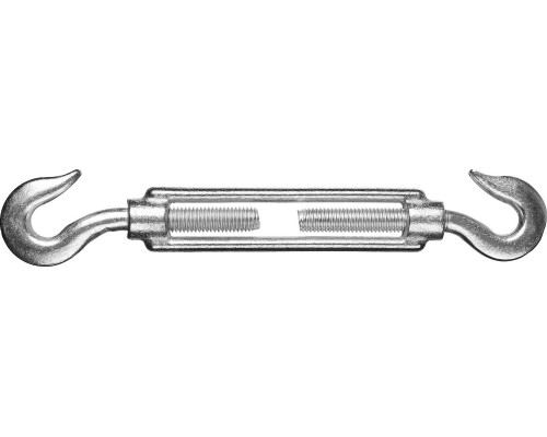 Талреп DIN 1480 крюк-крюк оцинкованный STAYER MASTER м12, 4 шт, [30525-12]