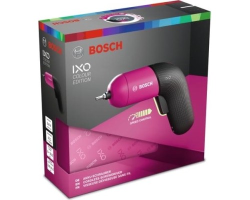 Аккумуляторная отвертка BOSCH IXO VI Colour [06039C7022]