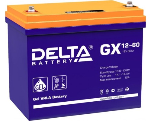 Аккумулятор DELTA GX 12-60 (GEL)