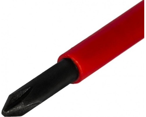 Отвертка диэлектрическая PHILIPS КОБАЛЬТ 646-492 ultra grip ph-1х80 мм cr-v, двухкомпонентная рукоя Отвертка диэлектрическая PHILIPS КОБАЛЬТ 646-492 ultra grip ph-1х80 мм cr-v, двухкомпонентная рукоя