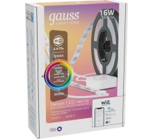 Лента светодиодная GAUSS Smart home 16w 1400lm 3000-6000к 100-240v ip20 5м rgbw [5020122]