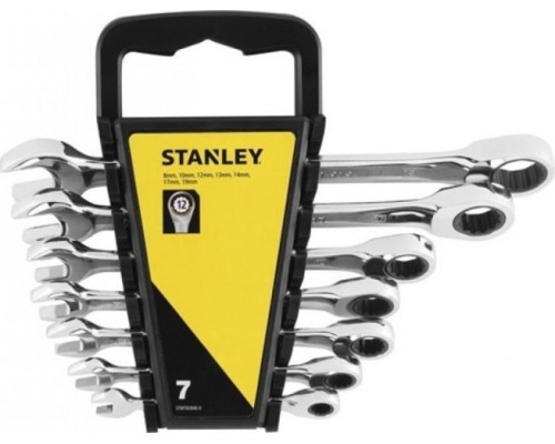 Наборы комбинированных ключей STANLEY STMT82846-0 7 предметов с храп.мех.