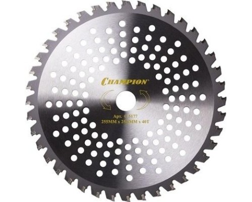 Диск кустореза CHAMPION Tiger 40/255/25,4 (SRM-330ES/SRM-350ES,4605) (C5177) [C5177]