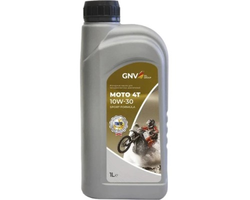 Масло GNV Moto 4T 10W30 1 л [GM41211162016541030001]