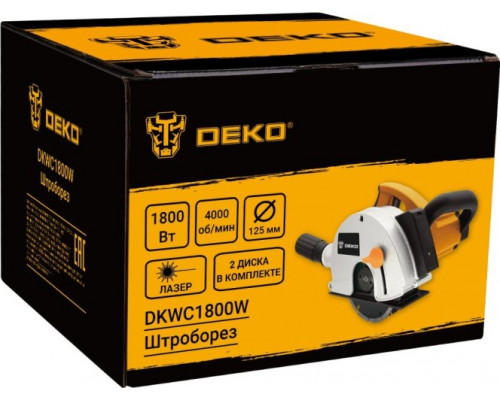 Штроборез сетевой DEKO DKWC1800W 083-1098 купить с доставкой и официальной гарантией