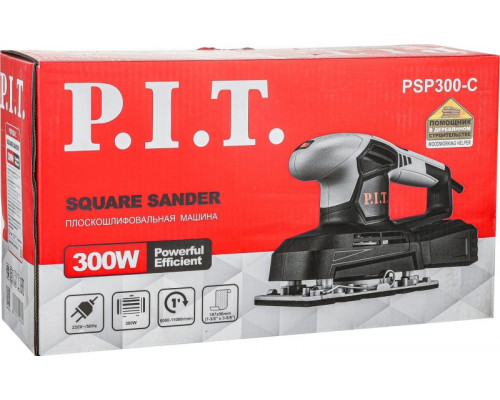Виброшлифмашина P.I.T. PSP300-C купить с доставкой и официальной гарантией