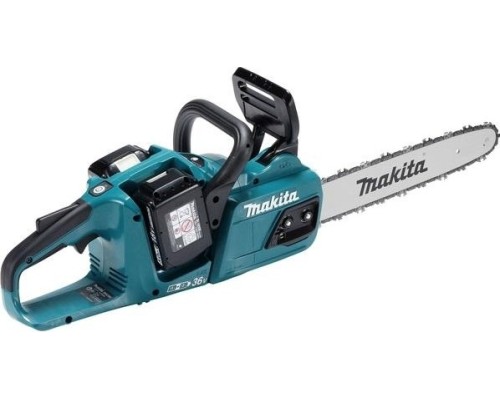 Пила цепная аккумуляторная MAKITA DUC355PT2 2х18в, 14