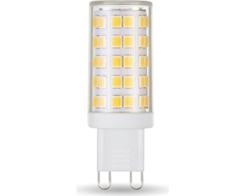 Лампа светодиодная GAUSS G9 g9 ac185-265v 5w 520lm 4100k керамика led [107309205]