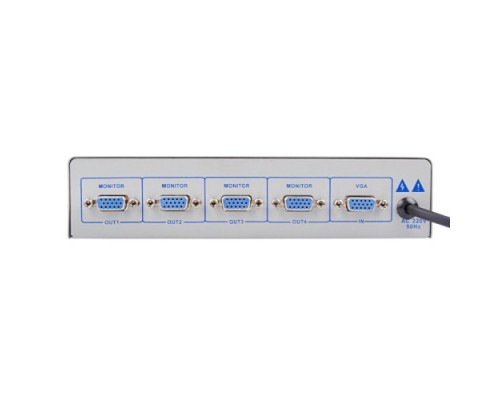 Делитель гнездо REXANT 17-6924 VGA на 4 гнезда VGA, 150 МГц, металл