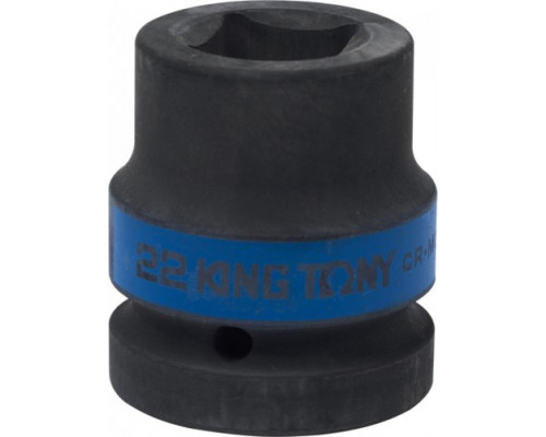 Головка ударная четырехгранная 1" KING TONY 851422М 22 мм