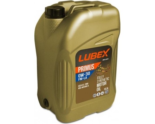 Масло моторное LUBEX PRIMUS FM-LA 0W30 10,5 л. синтетическое [L034-1314-0105]