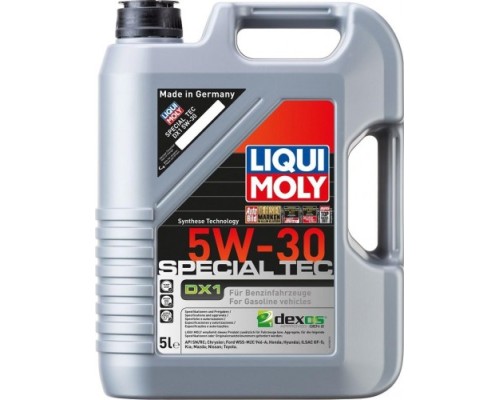 Масло моторное LIQUI-MOLY SAE 5W30 Special Tec DX1 5 л 20969 синтетическое [20969]