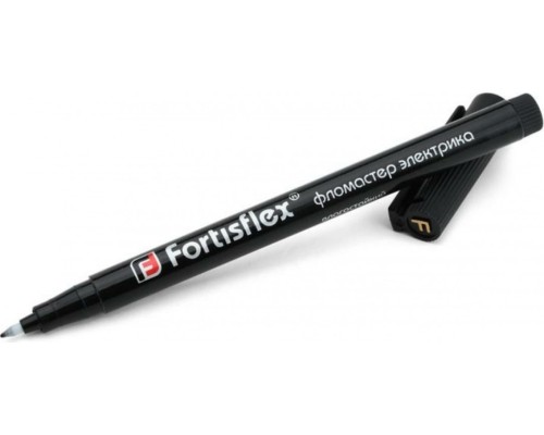 Маркер FORTISFLEX ФМ-0.75 фломастер электрика (черн.) [83406]