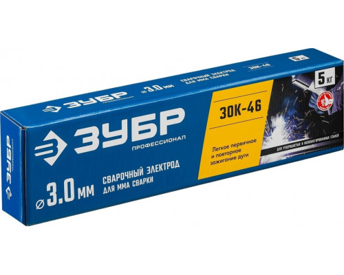 Электроды ЗУБР ЗОК-46 3.0 мм для ММА сварки