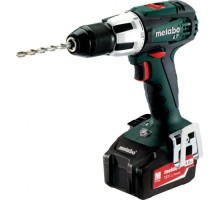 Аккумуляторная дрель-шуруповерт METABO SB 18 LT 2x4.0 Ач, ударная [602103500]