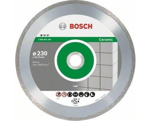 Алмазный диск для резки гранита BOSCH 230х22.2 мм Professional for Ceramiс [2608602205]