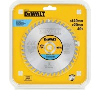Пильный диск по стали DeWALT 140х40тх20 мм DT1918-QZ METAL CUTTING DT1918-QZ