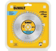 Пильный диск по стали DeWALT 140х40тх20 мм DT1918-QZ METAL CUTTING [DT1918-QZ]